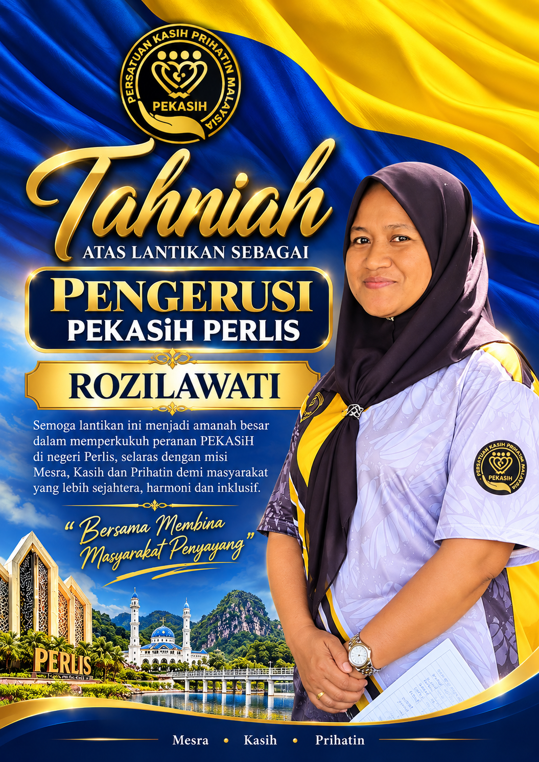 Perlantikan Pengerusi PRKASiH Perlis yang baru